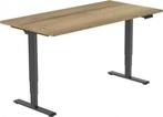Economy zit-sta bureau - 160x80 cm 2-motorig hooglaag buro, Ophalen, Nieuw