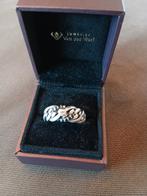 Buddha to Buddha Ring Maat 19 met Goud Detail, Sieraden, Tassen en Uiterlijk, Ringen, Verzenden, 19 tot 20, Zo goed als nieuw