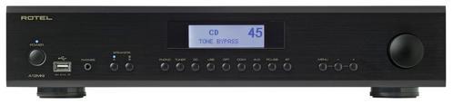Rotel A12MK2 - Versterker - Zwart - 2ekans met garantie, Audio, Tv en Foto, Versterkers en Receivers