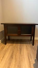 Vintage houten kastje, Huis en Inrichting, Kasten | Dressoirs, Ophalen, Gebruikt, 50 tot 100 cm, 25 tot 50 cm
