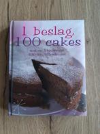 1 beslag, 100 cakes (nieuw), Ophalen of Verzenden, Nieuw, Taarten of Cupcakes, Boek of Tijdschrift