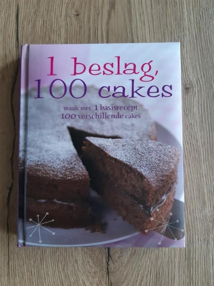 1 beslag, 100 cakes (nieuw), Hobby en Vrije tijd, Taarten en Cupcakes maken, Nieuw, Boek of Tijdschrift, Taarten of Cupcakes, Ophalen of Verzenden