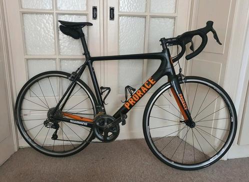 Carbon racefiets ultegra di2 maat 57, Fietsen en Brommers, Fietsen | Racefietsen, Gebruikt, Overige merken, Meer dan 20 versnellingen