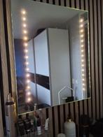 spiegel met verlichting, Ophalen, Zo goed als nieuw, Minder dan 100 cm, Rechthoekig