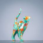 Beeld - beeld van een kat in Flower power, Ophalen of Verzenden