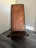 Afrikaanse Houten Stoel, Antiek en Kunst, Antiek | Meubels | Stoelen en Banken, Ophalen of Verzenden