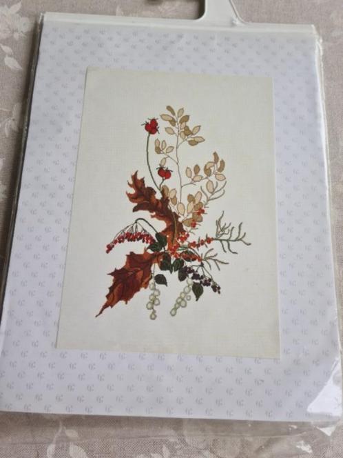 borduurpakket thea gouverneur Herfst, Hobby en Vrije tijd, Borduren en Borduurmachines, Nieuw, Borduurpakket, Handborduren, Ophalen of Verzenden