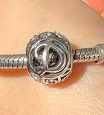 Zilveren bedel letter D. Nieuw, gemerkt S925, Sieraden, Tassen en Uiterlijk, Bedels, Overige merken, Verzenden, Nieuw, 1 bedel