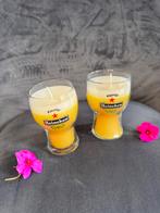 Heineken bierkaarsen set., Ophalen of Verzenden, Nieuw, Glas of Glazen, Heineken