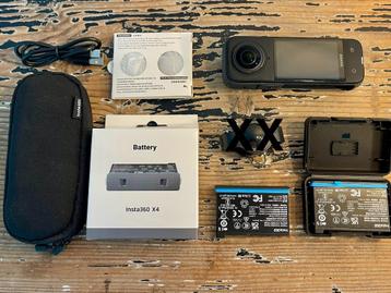 Insta360 X4 + Extra accu en nieuwe lens beschikbaar voor biedingen