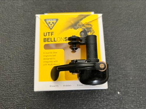 TOPEAK UTF BELLONSIDE FIETSBEL ZWART, Hobby en Vrije tijd, Modelbouw | Overige, Zo goed als nieuw, Groter dan 1:32, Ophalen of Verzenden