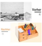 Bureau organizer 2 laden opbergdoos kantoor box., Nieuw, Ophalen of Verzenden, Nvt, Nvt