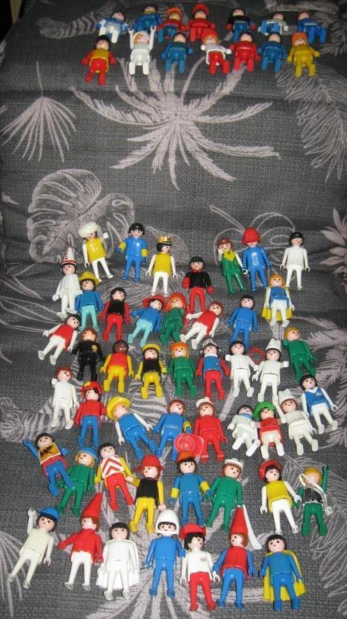 60 oude Playmobil popjes, Kinderen en Baby's, Speelgoed | Playmobil, Gebruikt, Los playmobil, Ophalen of Verzenden