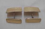 Zilveren vintage manchetknopen goud verguld nr.690, Sieraden, Tassen en Uiterlijk, Manchetknopen, Verzenden, Zo goed als nieuw