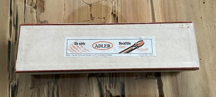 Tenorblokfluit Adler – Nieuw  – Barokboring – Met klep, Muziek en Instrumenten, Blaasinstrumenten | Blokfluiten, Nieuw, Ophalen of Verzenden
