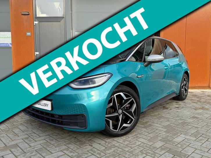Volkswagen ID.3 First Plus 58 kWh | Matrix | Camera | Stoelv, Auto's, Volkswagen, Bedrijf, Te koop, ID.3, ABS, Achteruitrijcamera