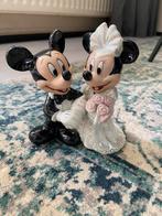 Porseleinen trouwbeeldje Disney minie en mickey, Verzamelen, Disney, Ophalen of Verzenden, Zo goed als nieuw