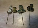 Oude speldjes beroemdheden, Verzamelen, Speldjes, Pins en Buttons, Ophalen of Verzenden, Gebruikt, Overige onderwerpen