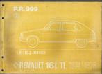 Renault 16L 16TL Onderdelen boek 1974 - 1975 (A1121), Verzenden