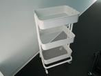 IKEA RASKOG OPBERG TROLLEY WIT, Ophalen, Zo goed als nieuw