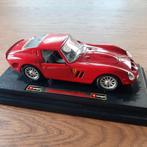 Ferrari 250 GTO, 1962, Hobby en Vrije tijd, Modelauto's | 1:24, Ophalen of Verzenden, Zo goed als nieuw, Bburago