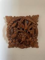 Prachtig houten tafereel/houtsnijwerk, Ophalen of Verzenden