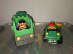 Duplo vuilniswagen en auto, Ophalen of Verzenden, Gebruikt, Duplo