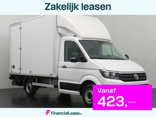 Volkswagen Crafter 2.0TDI 140PK Bakwagen+Laadklep | Zijdeur, Auto's, Bestelauto's, Bedrijf, Lease, Financial lease, ABS, Achteruitrijcamera