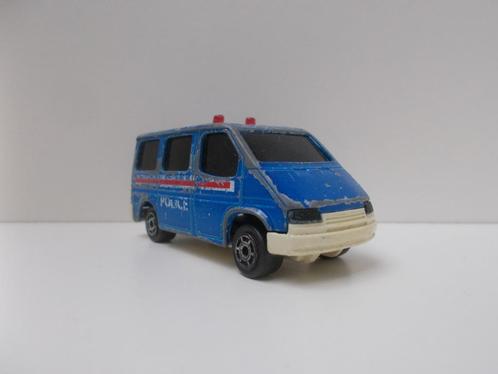5187 Ford Transit 'Sonic Flashers' Majorette, Hobby en Vrije tijd, Modelauto's | Overige schalen, Gebruikt, Auto, Ophalen of Verzenden