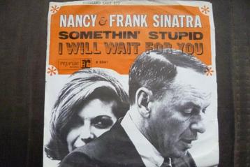 nancy & frank sinatra - somethin stupid ( jaren 60 ) beschikbaar voor biedingen