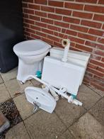 Staand toilet/wc en fontein/wasbakje, Ophalen, Toilet