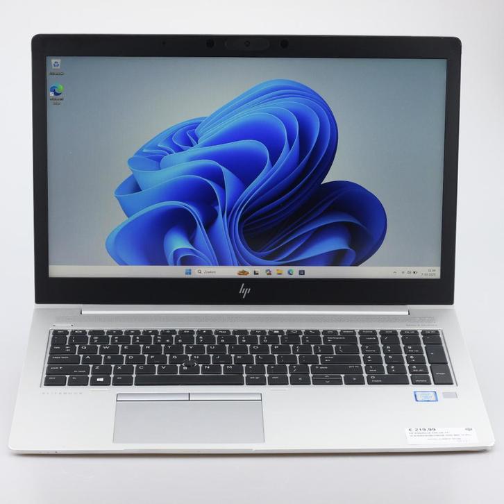 HP EliteBook 850 G6 15'' i5-8365U/8GB/256GB SSD Win 11 Pro, Computers en Software, Windows Laptops, Zo goed als nieuw