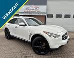 Infiniti FX 35 AWD AUT NAP CAMERA DAK NAVI XENON TREKHAAK !!, Automaat, 450 kg, Zwart, Wit