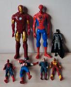7x actiefiguren, ironman, spiderman, batman ed, Ophalen of Verzenden, Zo goed als nieuw