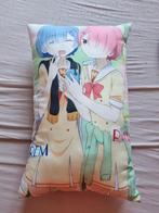 Re-Zero Rem & Ram Kussen, Ophalen of Verzenden, Zo goed als nieuw, Rechthoekig