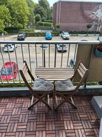 IKEA Askholmen Balkonset, Tuin en Terras, Tuinsets en Loungesets, Ophalen, Gebruikt, Hout, 2 zitplaatsen
