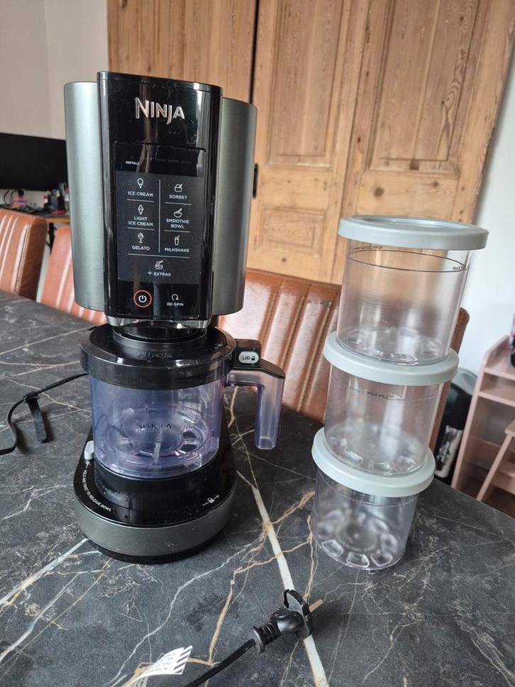 Ninja Creami IJsmachine - Maak je eigen ijs!, Witgoed en Apparatuur, IJsmachines, Zo goed als nieuw, Ophalen of Verzenden