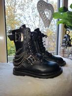 Demonia Bolt 250 Zwarte Laarzen - Maat 37, Kleding | Dames, Schoenen, Ophalen, Hoge laarzen, Zwart, Gedragen