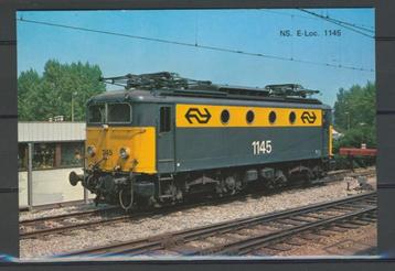 Locomotief Lok NS 1145 Foto-Ansichtkaart Trein t-154 jdu beschikbaar voor biedingen