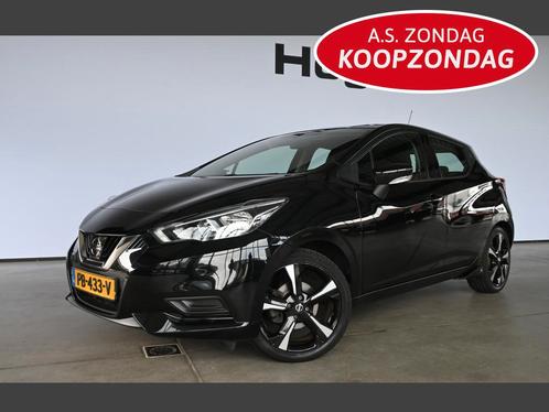 Nissan Micra 1.0L Acenta NAP! Clima Cruise Control Camera Ri, Auto's, Nissan, Bedrijf, Te koop, Micra, ABS, Airbags, Airconditioning