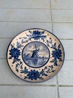Vintage bord met molen, Ophalen of Verzenden