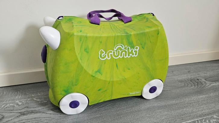 Leuke Trunki Kinderkoffer, Sieraden, Tassen en Uiterlijk, Koffers, Gebruikt, Hard kunststof, Minder dan 50 cm, 35 tot 45 cm, Wieltjes