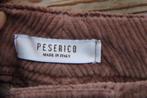 Broek bruin rib Peserico mt 46IT (EU40) Vaste prijs, Maat 38/40 (M), Peserico, Bruin, Ophalen of Verzenden
