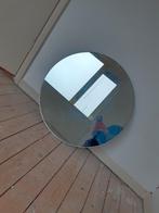 Ronde spiegel met kleine beschadiging, Minder dan 50 cm, Gebruikt, Rond, Ophalen of Verzenden
