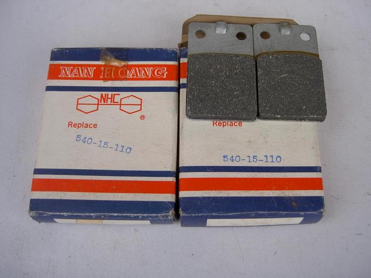 2 x set  rem klauw blokjes opschrift 540-15.110, Fietsen en Brommers, Brommeronderdelen | Zundapp, Nieuw, Overige typen, Ophalen of Verzenden