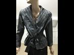 Grijs gestreepte blouse, Kleding | Dames, Maat 38/40 (M), Ophalen of Verzenden, Zo goed als nieuw, Giulia e Tu