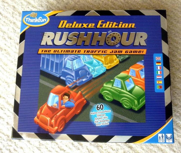 Thinkfun - rush hour de luxe  - splinternieuw, Hobby en Vrije tijd, Denksport en Puzzels, Nieuw, Rubik's of 3D-puzzel, Ophalen of Verzenden