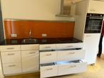 Duurzame Tweedehands  Chainable keuken incl apparatuur, Huis en Inrichting, Keuken | Complete keukens, Ophalen, Gebruikt, Wit