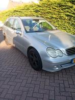 Mercedes-Benz C-Klasse 1.8 C180 Kompr Combi 2005 Grijs, Auto's, Achterwielaandrijving, 74 €/maand, 1435 kg, 1796 cc