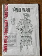 Patroon stroken jurk, Vintage jaren 80, Hobby en Vrije tijd, Kledingpatronen, Overige merken, Overige typen, Vrouw, Nieuw
